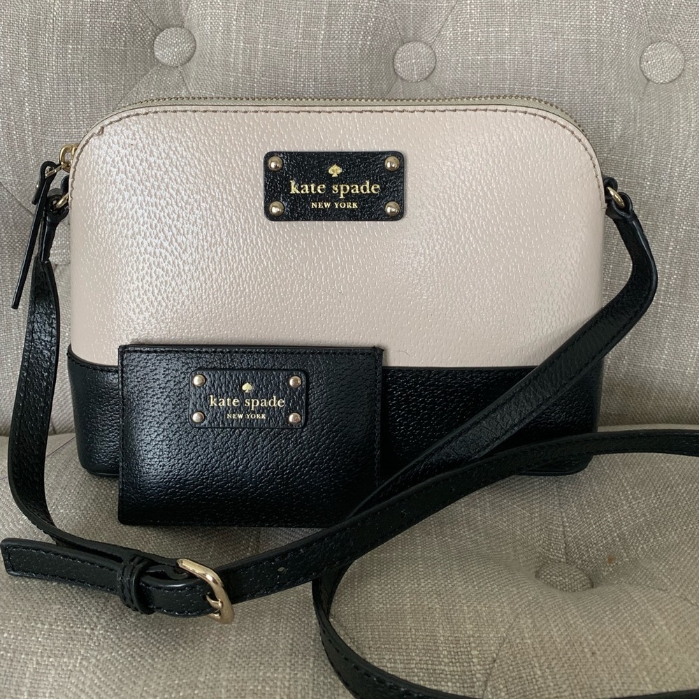 Authentic Kate Spade crossbody purse & card holder